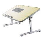 Comfort Ergonomic Laptop Table With Cooling Pad Laptop Desk