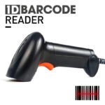 Master IT K112J High-Quality 1D Wired Handheld Laser Barcode Scanner - 200 Scans/Sec
