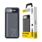ASPOR A396 20000mAh Power Bank PD 22.5W Fast Charging