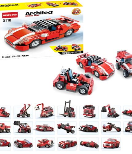 278PCS Educational Construction Learning Architect Bricks Toy Set For Kids