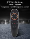 G10 Smart Voice Remote Control 2.4G RF Gyroscope Backlit Wireless Air Mouse