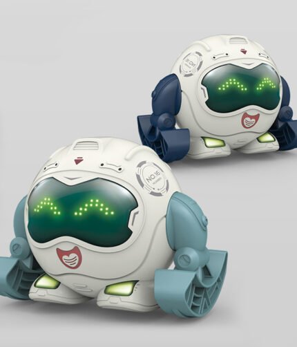 Smart Tumbling Voice Control Robot With Music And Light
