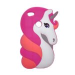 Unicorn Pink 3D Soft Silicone Phone Case Cover For IPhone 7 Plus