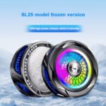 SL-25 15W High Power Mobile Phone Cooler Radiator With Magnetic/Clip, Fast Ice Cooling, And RGB Led Light