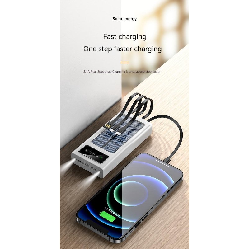 Solar power bank 10000mah (1)