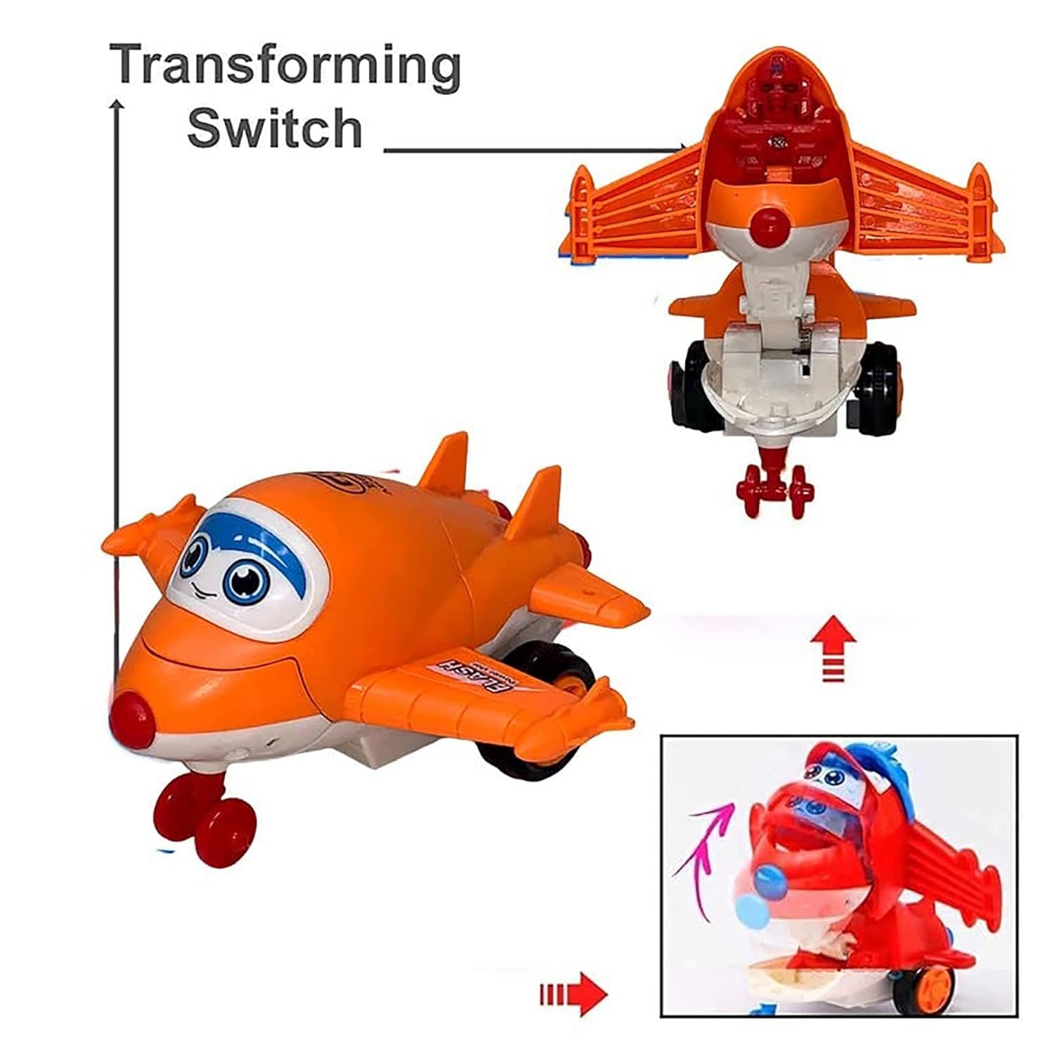 Transformer Airplane Toy (5)