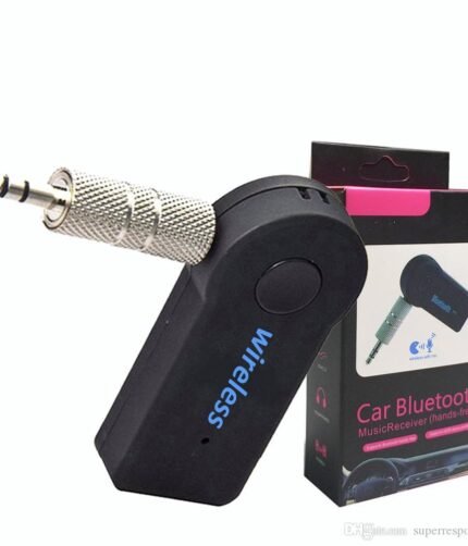 Bluetooth 5.0 Transmitter Adapter With 3.5mm Audio Jack Wireless Music Handsfree Car AUX Headphone Receiver