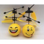 Mini Smiley Drone Hand Induction Flying Ball Facial Expression Toy