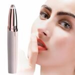 Electric Eyebrow Trimmer Makeup Mini Eye Brow Shaver Razor Portable Epilator Facial Hair Remover For Women