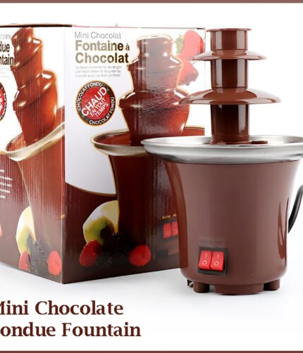 BD-017 Electric 3-Tier Mini Chocolate Fondue Fountain —An Elegant Addition to Your Dessert Table