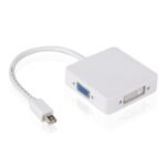 3-In-1 Mini-DisplayPort To HDMI / DVI / VGA Cable Adapter