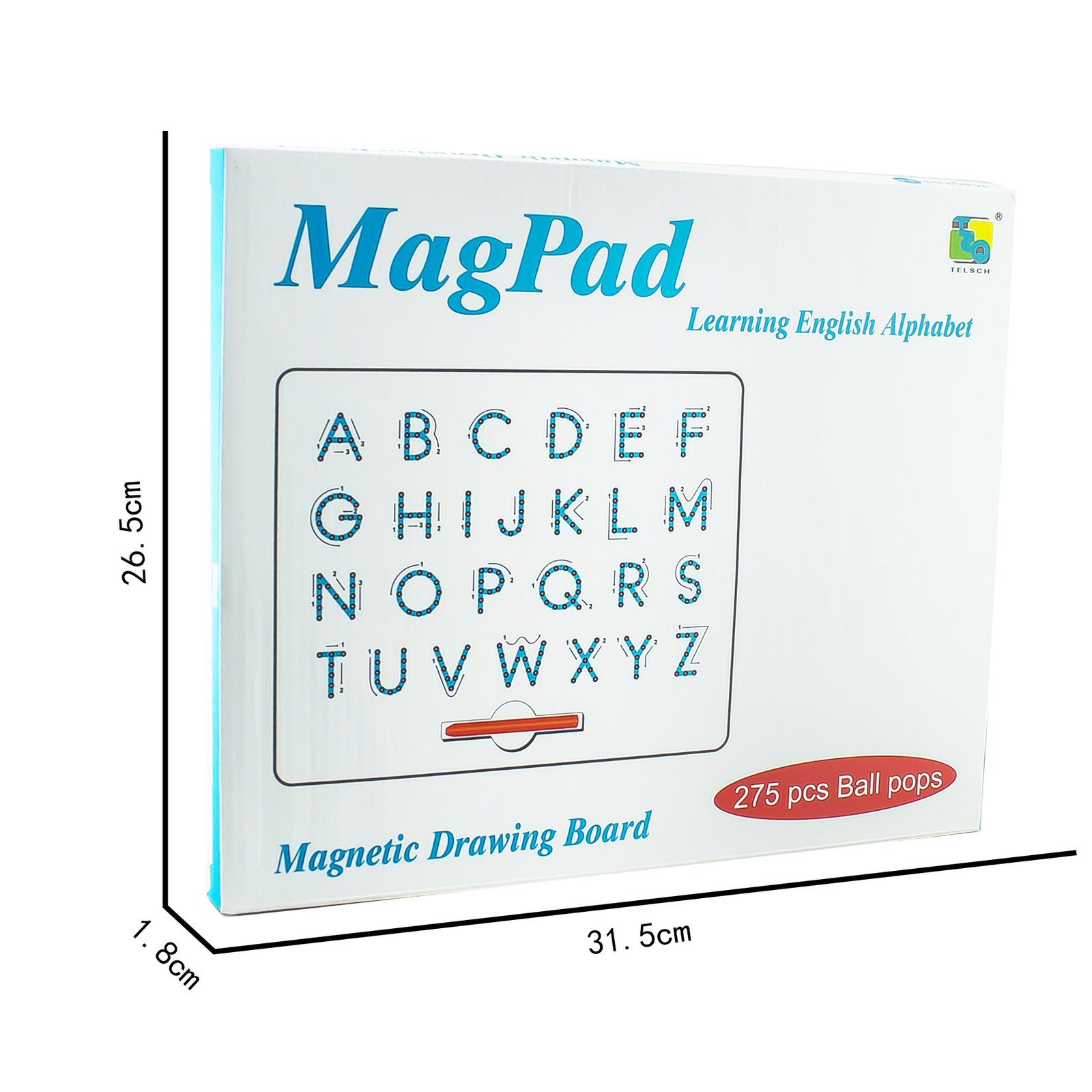 mmxyMagnetic-Tablet-Drawing-Board-Pad-Toy-Bead-Magnet-Stylus-Pen-26-Alphabet-Numbers-Writing-Memo-Board