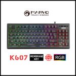 Marvo Scorpion K607 Membrane Gaming Keyboard With 3 RGB Lighting Effects