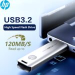 HP x796w High-Speed Metal Slide Design USB 3.2 Flash Drive – 32GB/64GB/128GB