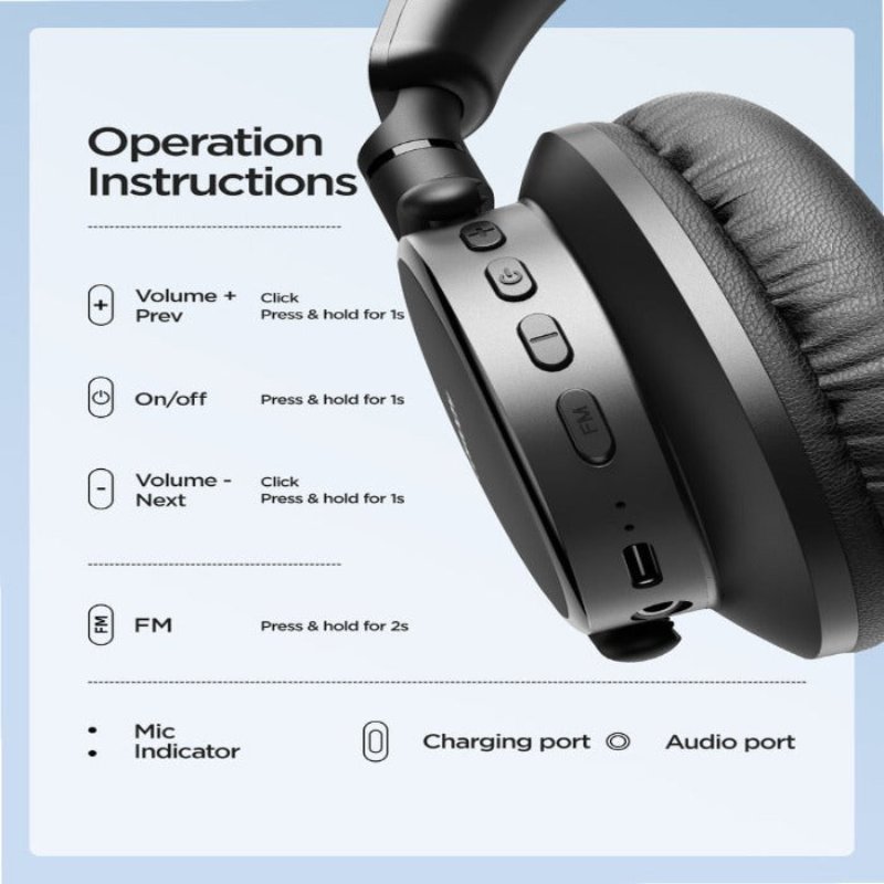 Joyroom Wireless Headphones (10)