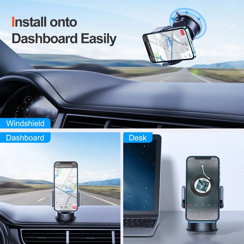 JR ZS-284 Car Mobile Phone Holder (3)