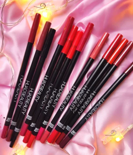 pack of 12 Huda beauty Lip & Eye pencils