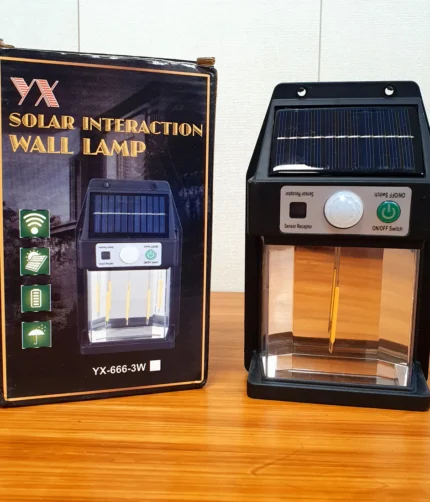 Solar Interaction Wall Lamp Tungsten Lamp Light