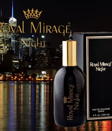 Royal Mirage Perfume Night Eau De Cologne Clic 100ml