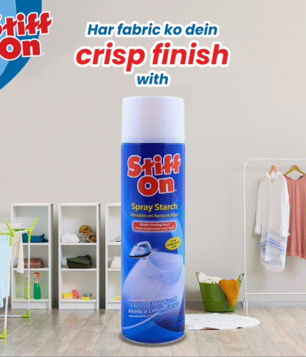 Fabric Starch Spray  Stiff On for crisp and fresh clothes - 567gram