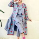 Silk Fancy Gown 3pc
