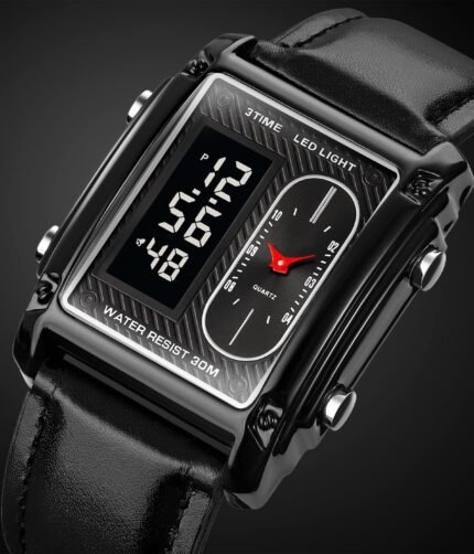 Original Skmei 1868 Boys New Style Design Famous Watch Digital Analog Mens Wrist Watches for Men Luxury Watch - With Normal Box