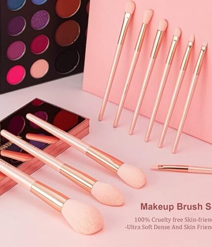 Sweet Beauty 10 PCs Makeup Brush Set | Complete Brush Kit for Professional and Beginner (Random color)