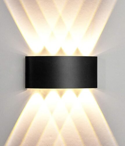 8 Way 8 Side Outdoor Waterproof Wall Light, Fancy LED light for wall, Aluminium IP65 Waterproof Outdoor Wall Lamps - 8 Watts