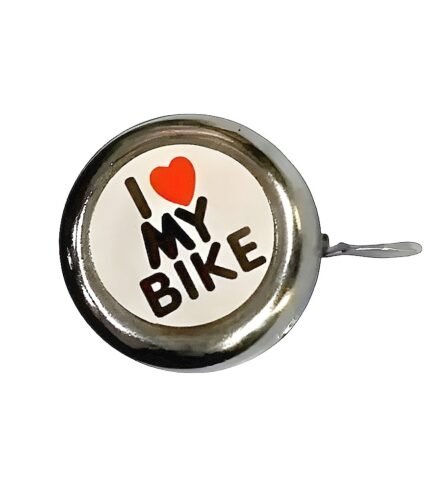 I Love My Bike Bicycle Handle Bar Bell