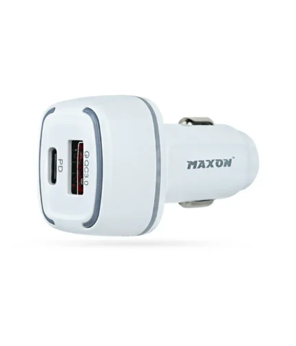 Maxon C-16PD 38W Car Charger QC3.0+PD- High Speed mobile Charger for Car