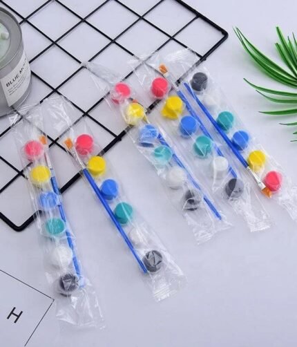 High Quality Non-toxic Kids Drawing Use 6 Pack Acrylic Paints Set 6 Colors 3ml