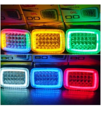 New 5 function Led headlight 15 led fog bike headlight super bright FOR CD 70 &125