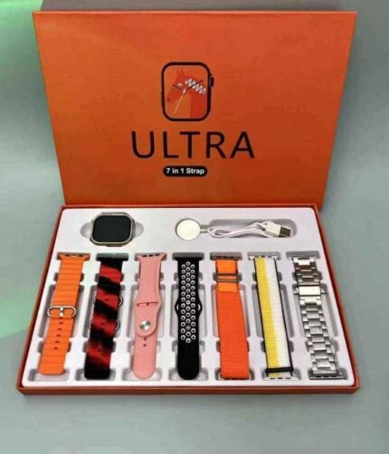 LAXASFIT 7 in 1 ultra LATEST MODEL SMART WATCH(random color)