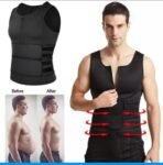 Seamless Slimming Vest Zipper Body Shaper with Strap Control your Belly and Slimming Vest Zipper Body Shaper with Strap Control your Belly and Reshape the Body & Chest
