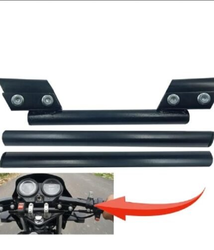3 piece handle for motorcycle universal (Color Black)
