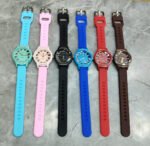 Curren Rubbar Belt Ladies Watch Model Diamond - Without Box