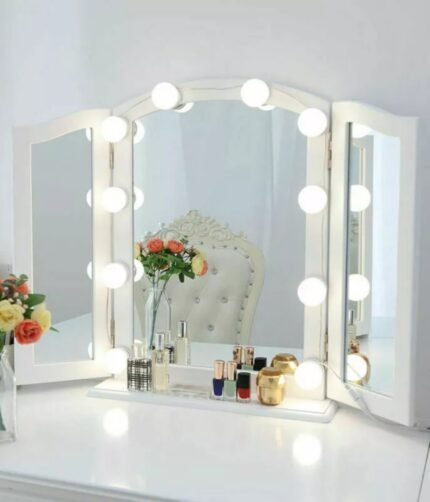 Vanity Mirror Lights – Usb Vanity Lights Makeup Lighting 10 Dimmable Light Bulbs