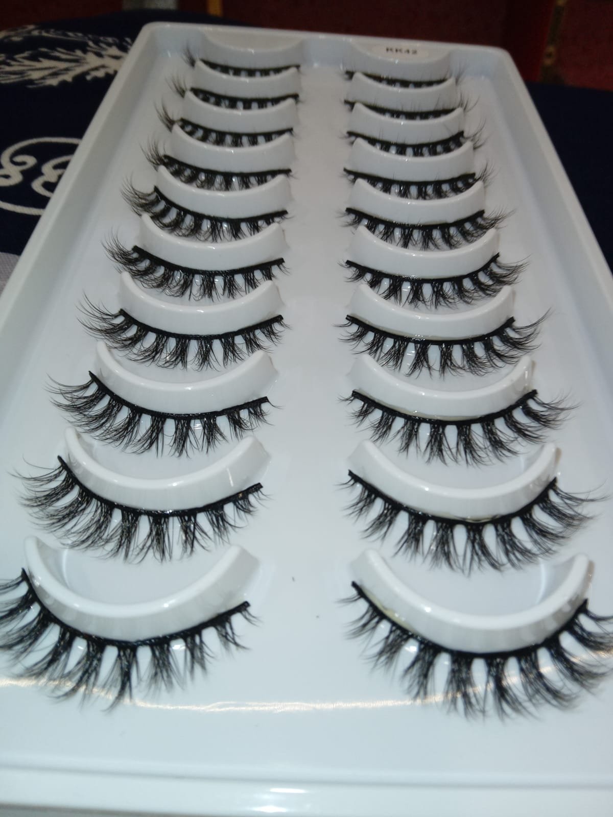 (10 PACK) eyelashes kk42