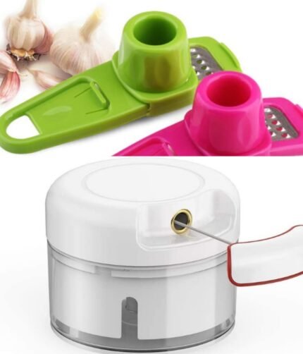 Combo deal Garlic Tool + Mini Chopper