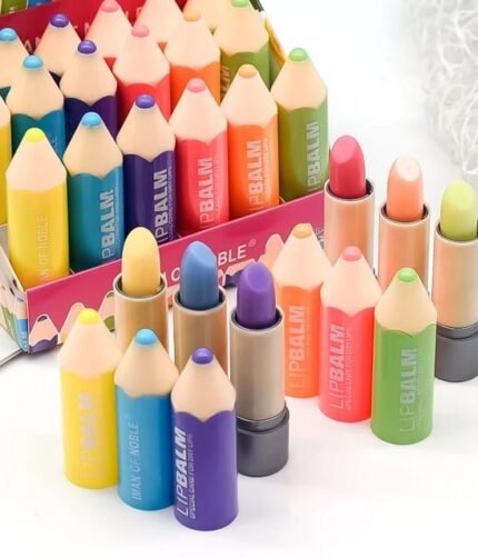 ( PACK OF 12 ) PENCIL SHAPE LIP BALM
