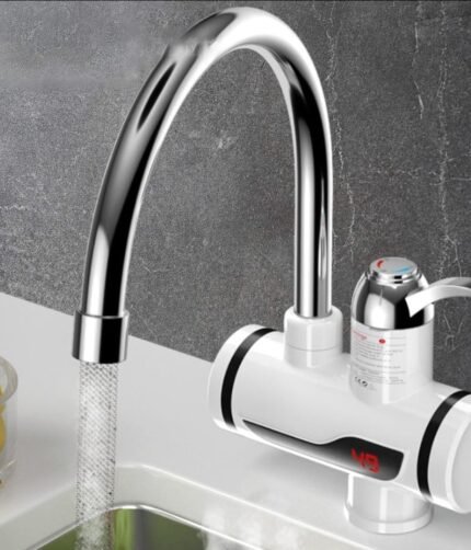 Instant 360° Electric Water Heating Faucet ,Tap for Kitchens and Bathrooms | Shock-Proof Design | Digital Temp° Display | Hot and Cold Water