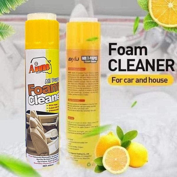 Aim MULTI-PURPOSE FOAM CLEANER SPRAY for car seats roof, sofa and household items - 460 ML