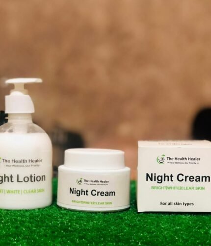 (Pack of 2) Anti Aging Night Cream & Night Lotion Deal
