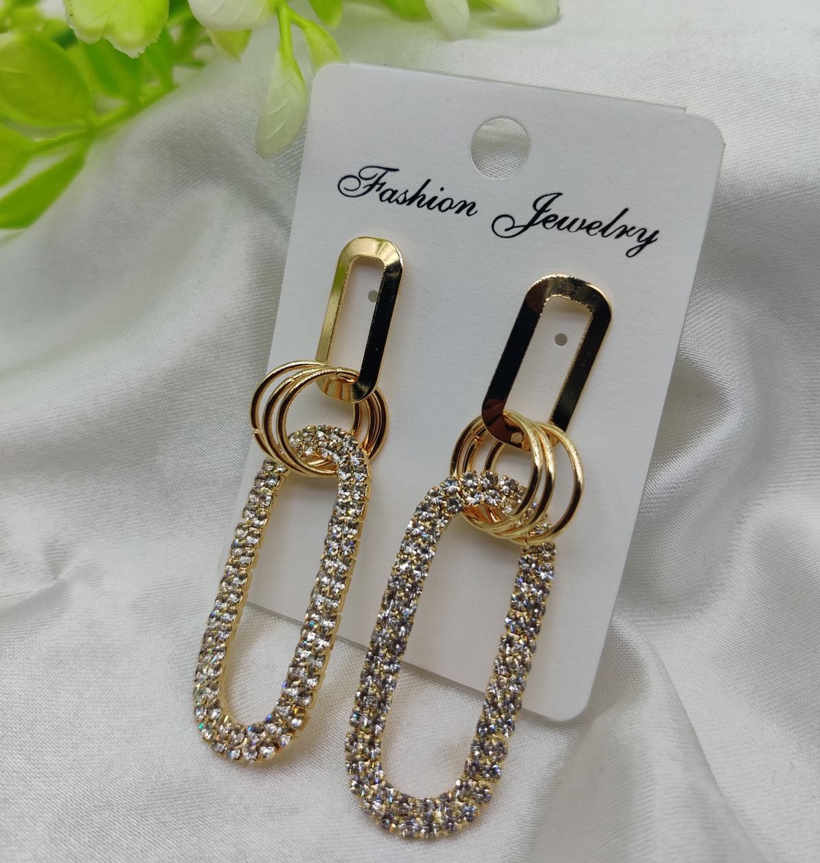 Imported Sparkling Statement Earrings - Luxury Rhinestone Drops for Every Occasion | Earring For Girls & Women