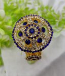 Imported Radiant Crystal Golden Wheel Bracelet – Adjustable Bracelet – Best Quality Artificial Bracelet For Girls & Women | Bracelet For Every Occasion