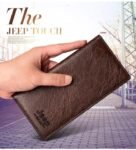JEEP BULUO Brand Wallet Clutch Carteira Masculina Men Leather Men Wallets Business Brand Card Holder Purse | Men's Wallet
