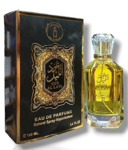 Original Oud Al Layl Perfume by Arz Al Atorat - 100ml - 3.4FL .OZ | Eau De Perfume - EDP - Long-Lasting Fragrance (20-24 Hours)