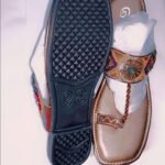 Kolhapuri Chappal Design No. 25-75 – Elegant Beige Color Traditional Footwear (With Box )