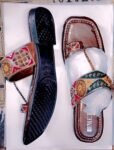 Kolhapuri Slipper Design No. 25-76 – Classic Beige Traditional Footwear (With Box )