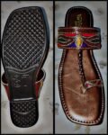 Kolhapuri Slipper Design No. 25-81 – Timeless Brown Traditional Footwear (With Box )